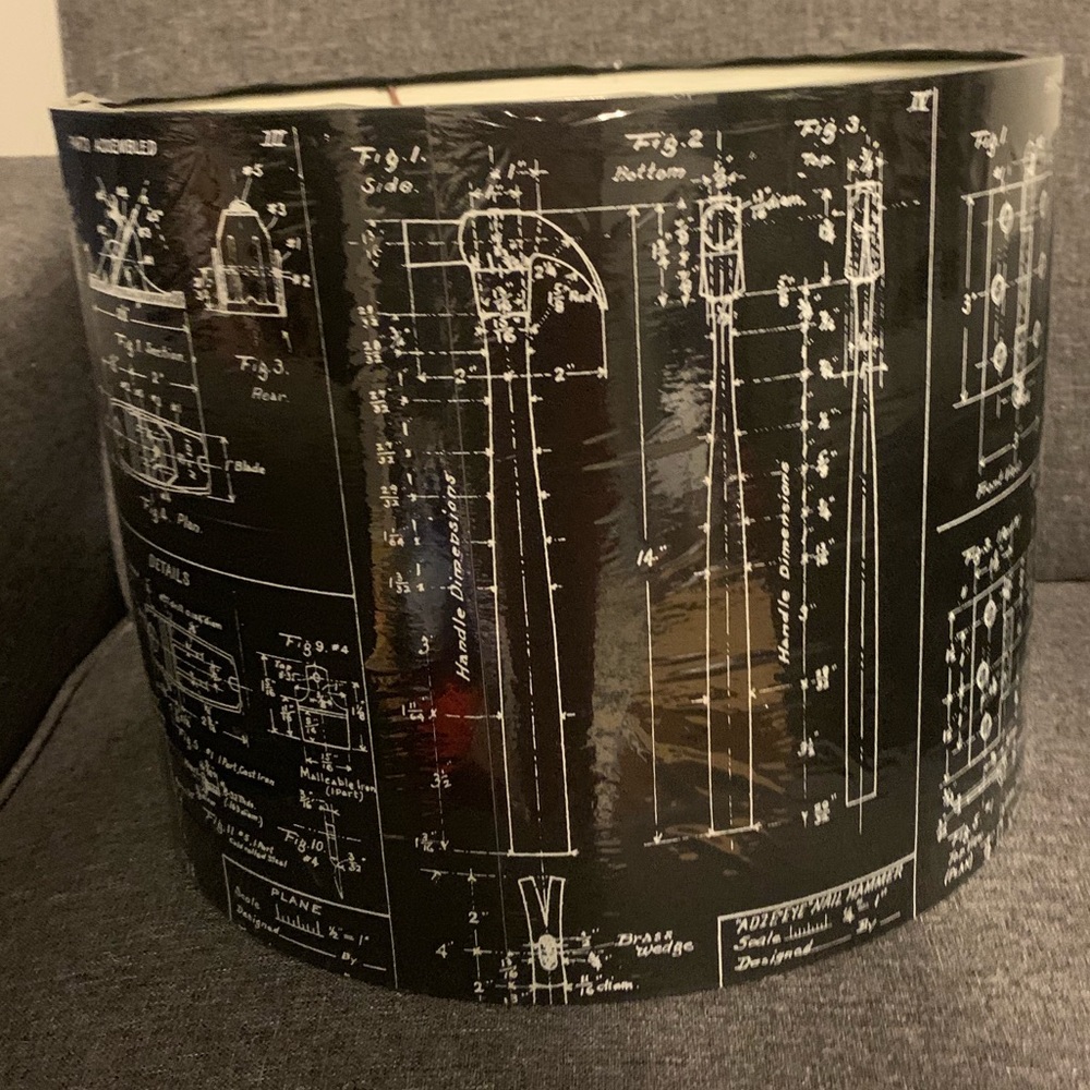 World Market lampshade